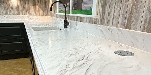 marble veins kitchen countertop 3